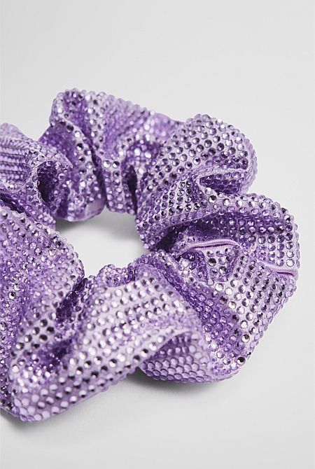 Crystal Scrunchie