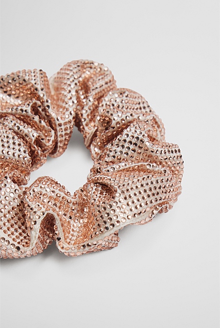 Crystal Scrunchie