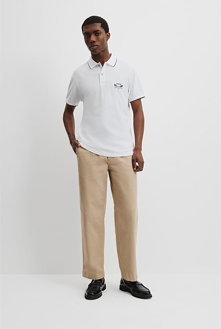 Australian Cotton Crewwear Pique Polo