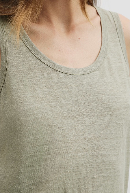 Linen Jersey Tank