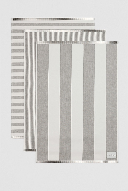 Isa Australian Cotton Tea Towel Pack of 3