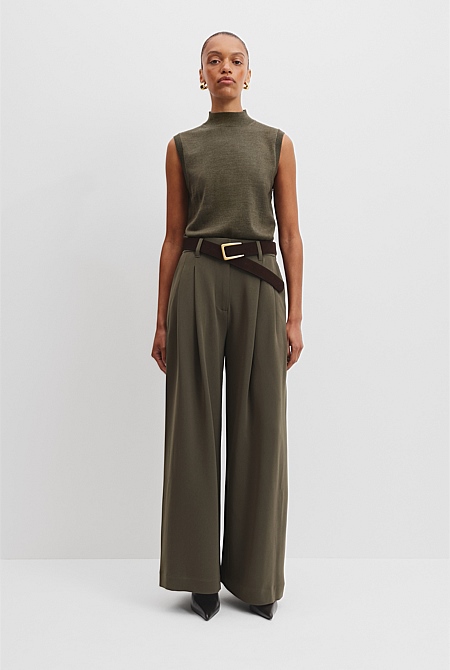 Leather Mid Belt