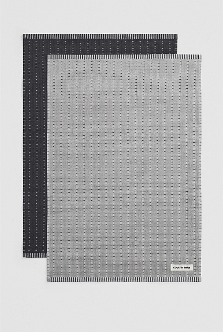 Mira Australian Cotton Tea Towel Pack of 2