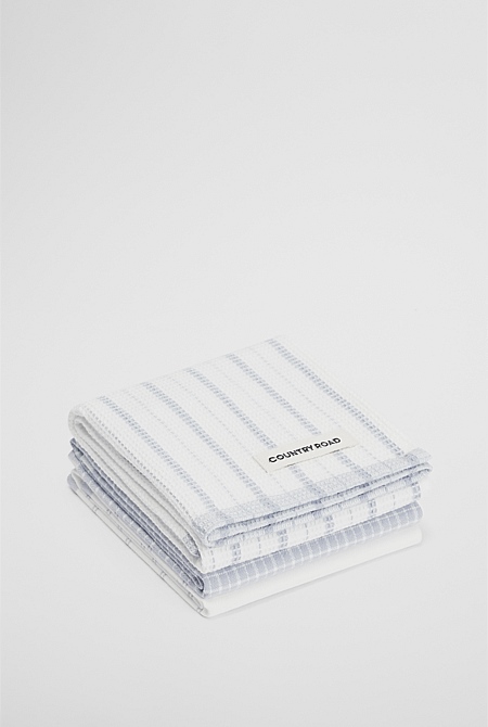 Laine  Australian Cotton Tea Towel Pack of 3