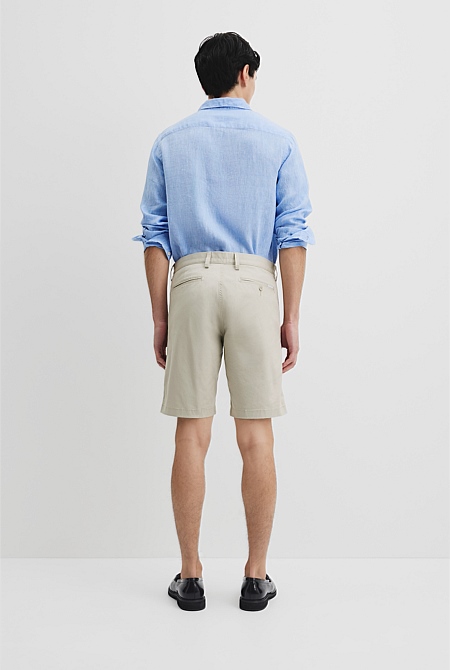 Australian Cotton Stretch Chino Short