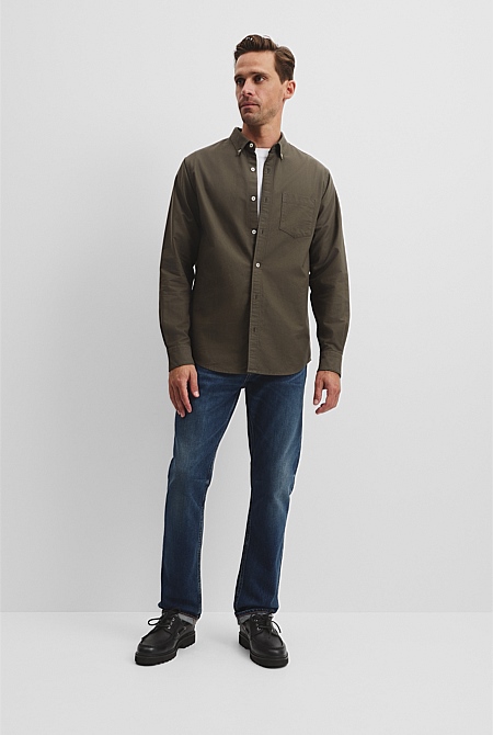 Regular Fit Australian Cotton Oxford Shirt