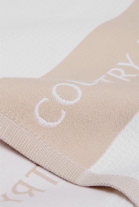 CR Logo Australian Cotton Teatowel