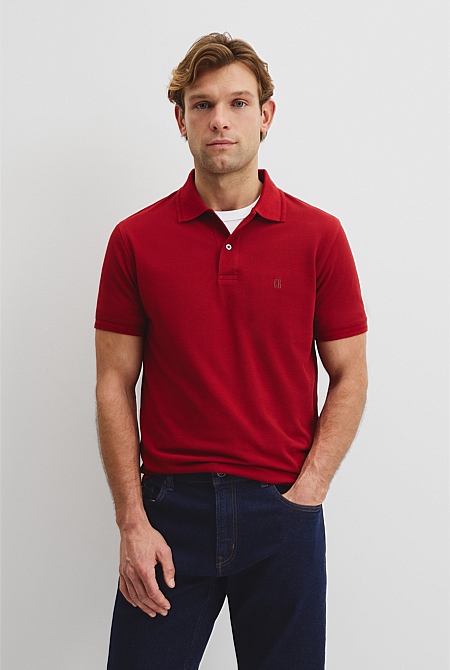 Australian Cotton Pique Polo