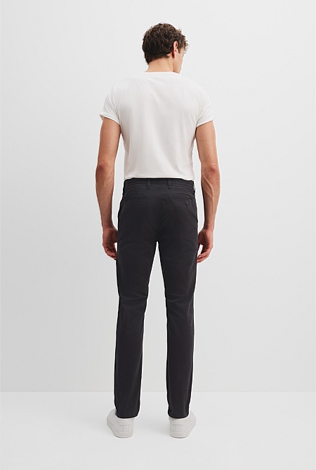 Australian Cotton Tapered Fit Stretch Chino