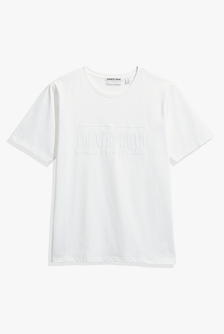 Australian Cotton Heritage Embroidered T-Shirt