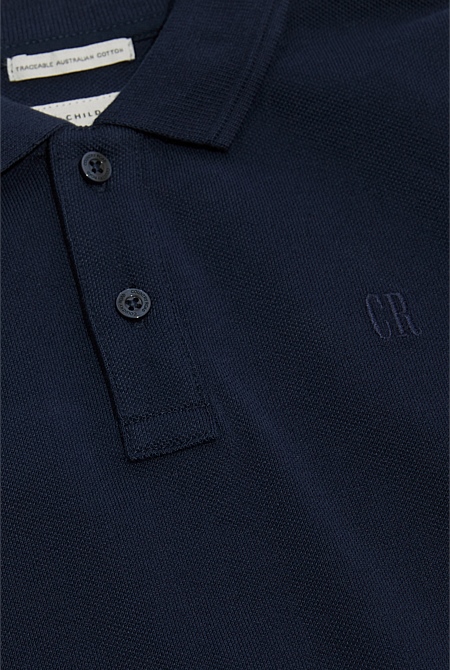 Organically Grown Cotton Polo Shirt