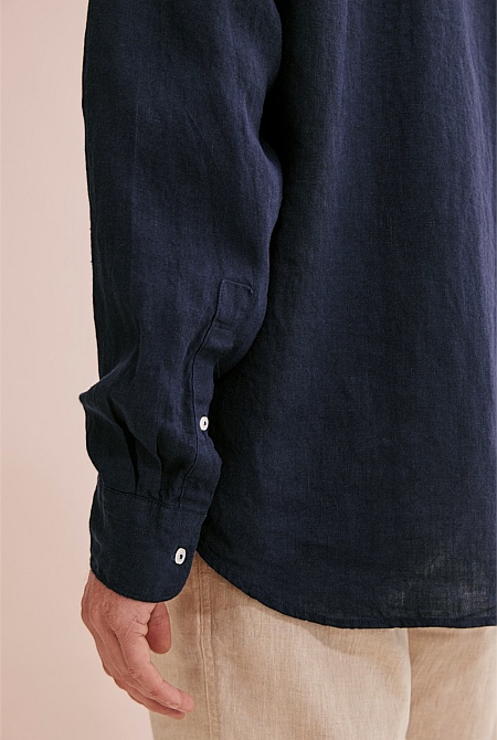 Regular Fit Linen Shirt