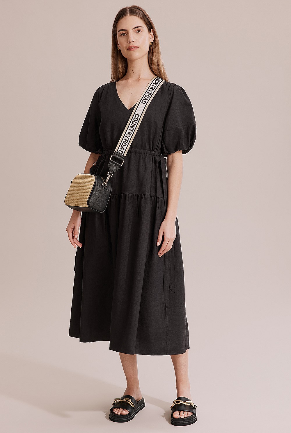 chinese dress ladies French Countryside Maxi Dress Plus – Shop Laura Charles main image 0