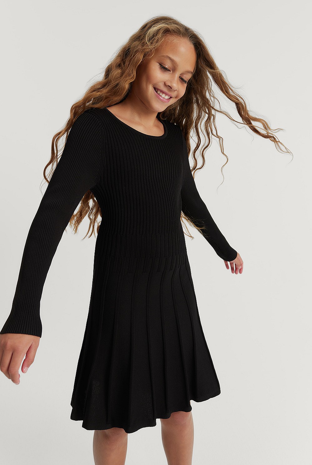 Teen Rib Knit Dress - Dresses | Country Road Teen Rib Knit Dress - Dresses | Country Road
