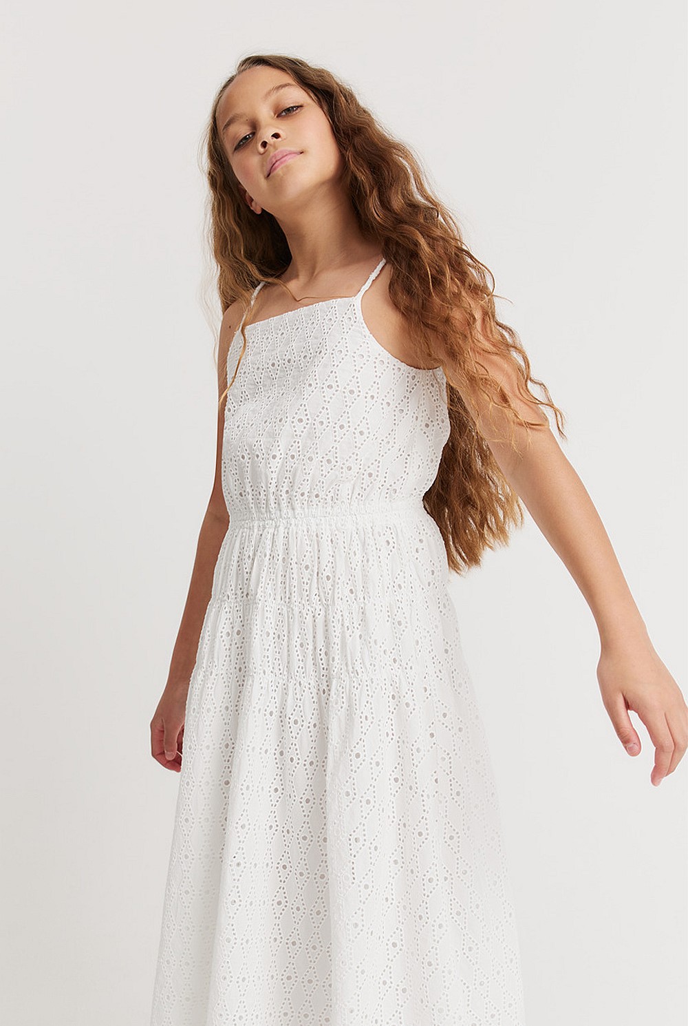 knee length dresses for ladies Printed Bottom Pleated Dress Teen – The Mimi Boutique main image 0