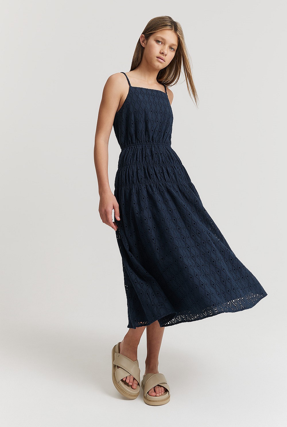 Teen Tier Midi Dress - Dresses | Country Road