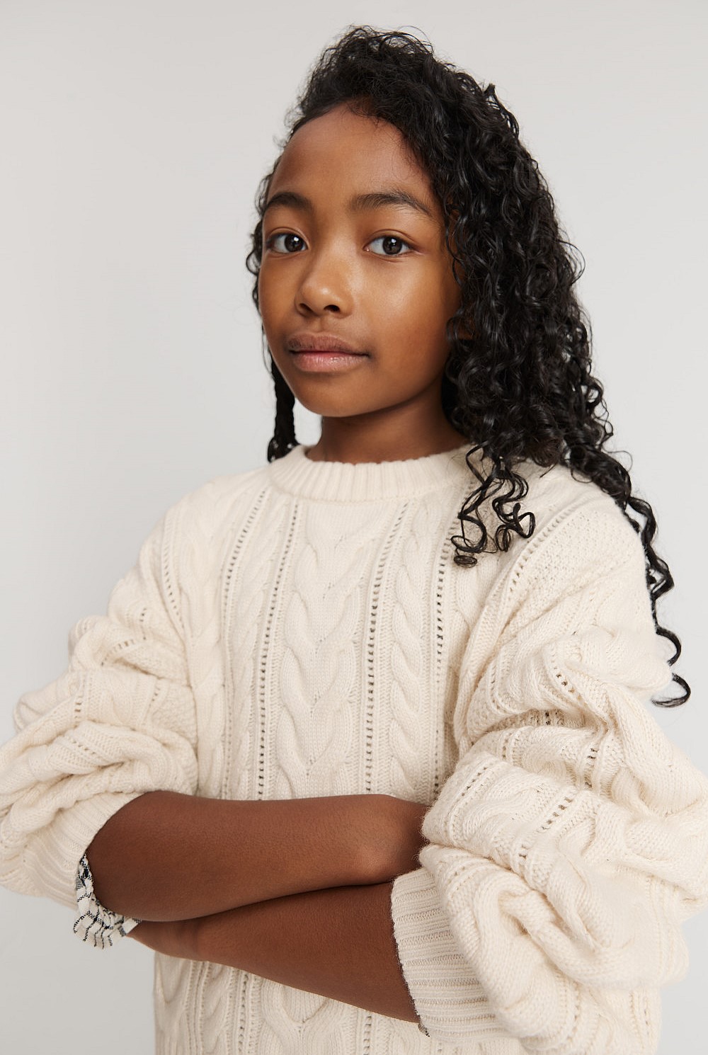 ROKU beauty&amp;youth LIGHT CABLE KNIT ライム Reima Lani - Kids' Moisture-Wicking Thermolite® Thermal Set