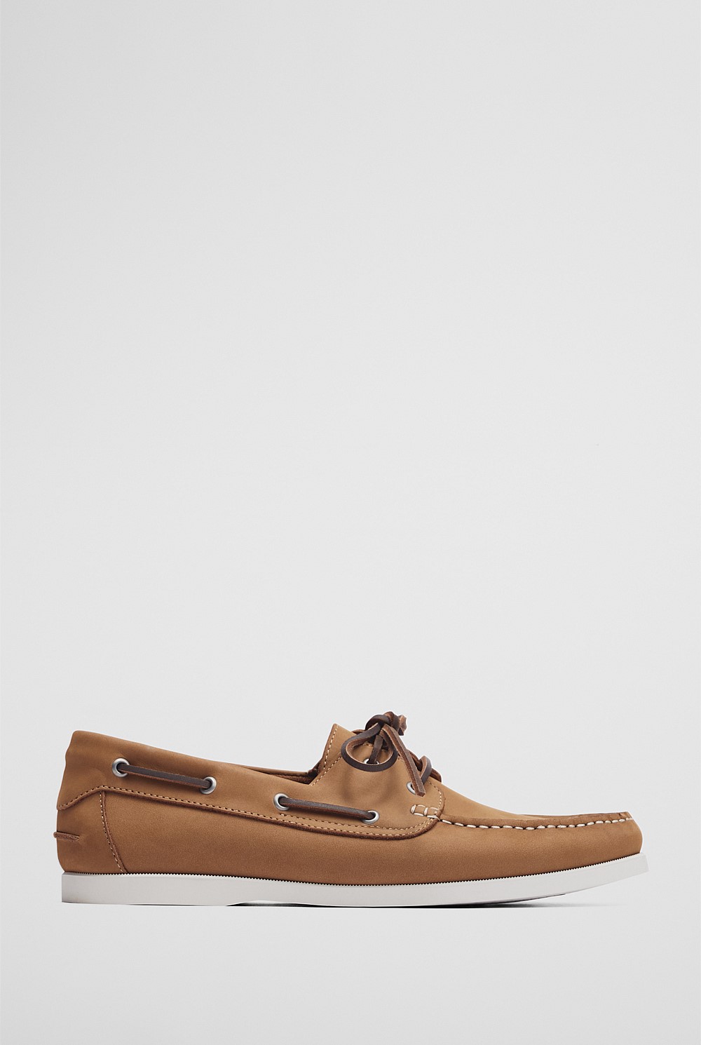 Flynn Nubuck Leather Boat Shoe