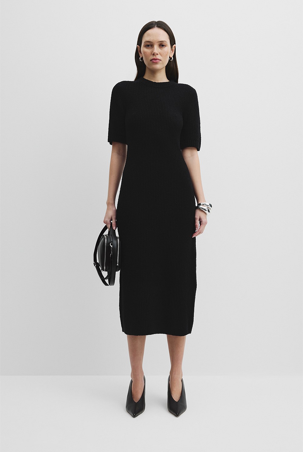 scanlan theodore crepe knit mini dress Scanlan Theodore main image 0