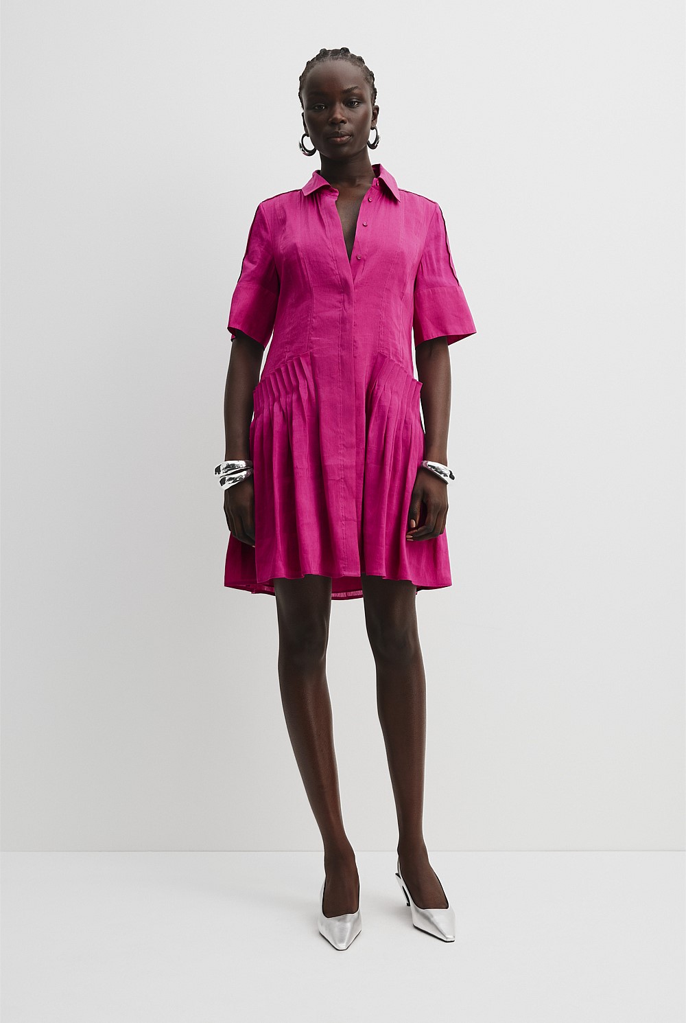 powder blue dress mini Kenny Dress