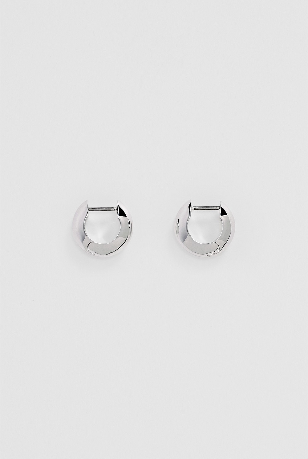 Silver Jada Round Hoop Earring - Earrings | Country Road