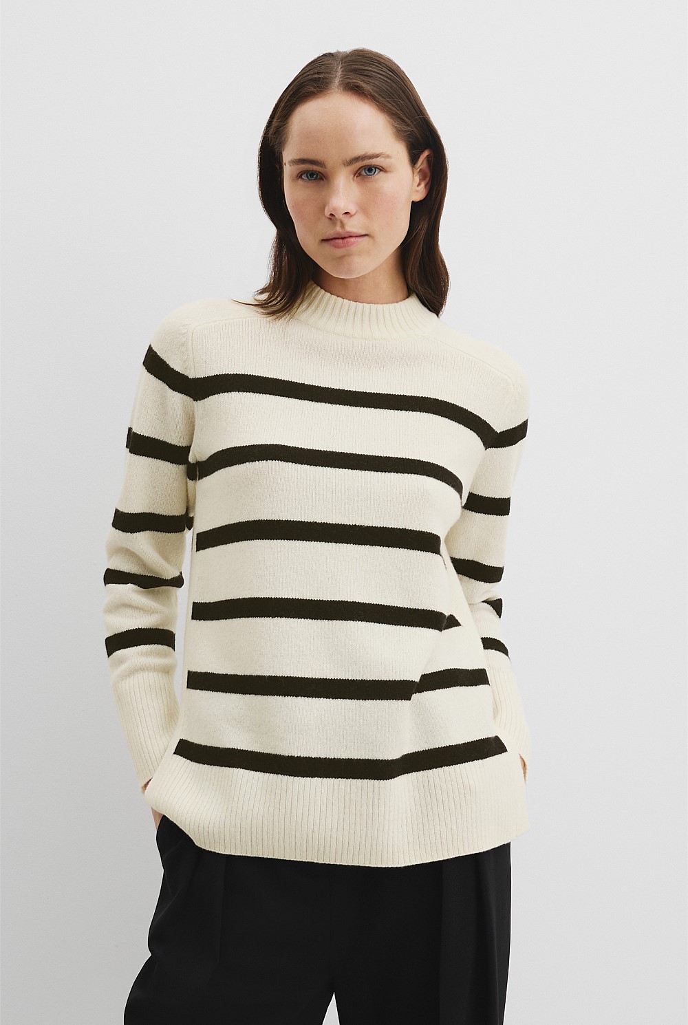 Black And White Stripe Country Road Jumper Country Road Heritage