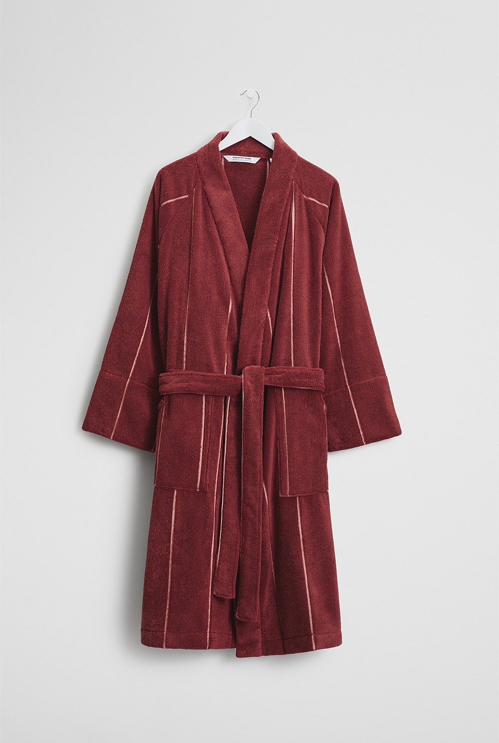 Marsala Blake Australian Cotton Bathrobe - Bathroom Accessories | Country  Road