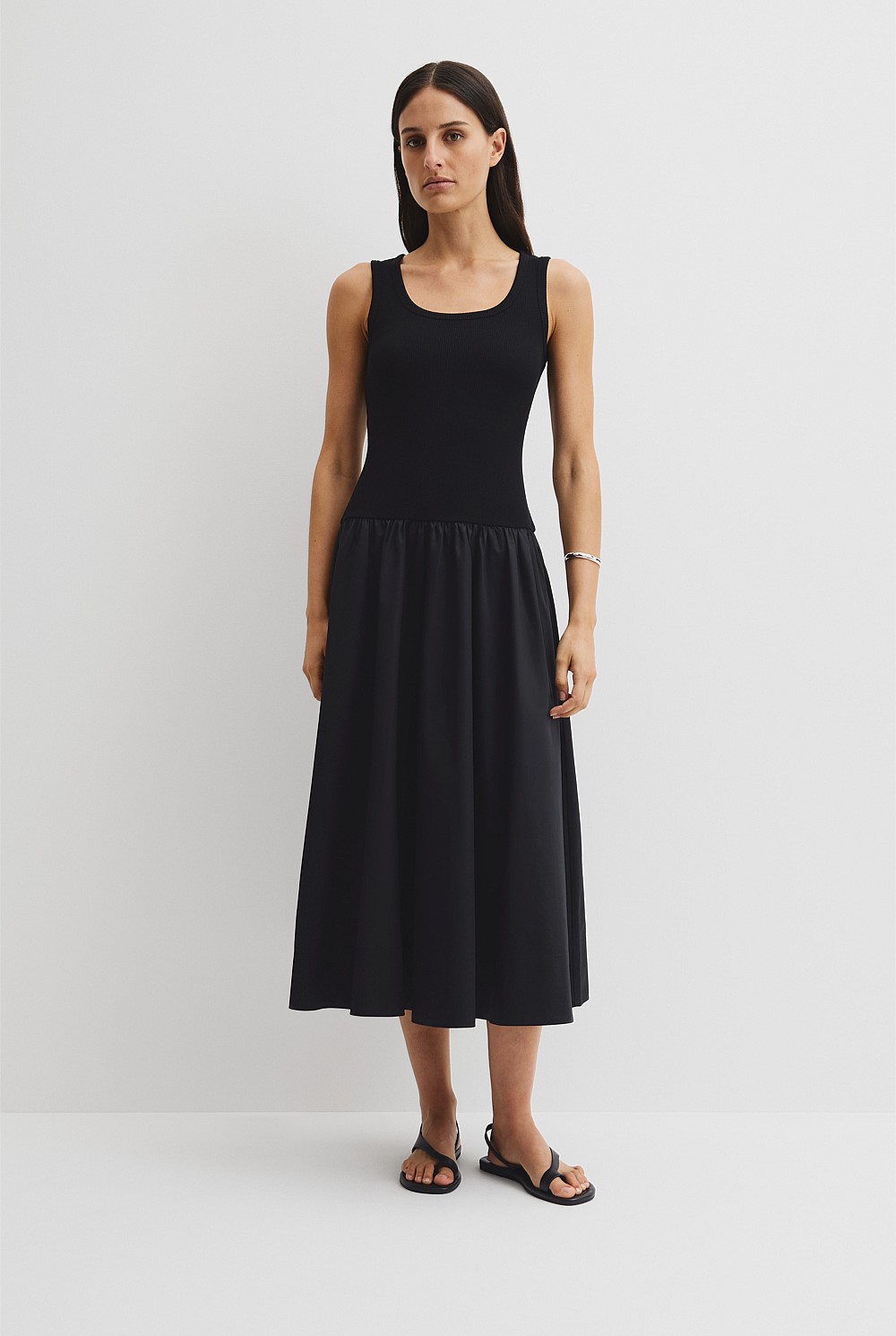 fen violet linen midi dress VENUS Linen Midi Dress | Purple main image 1