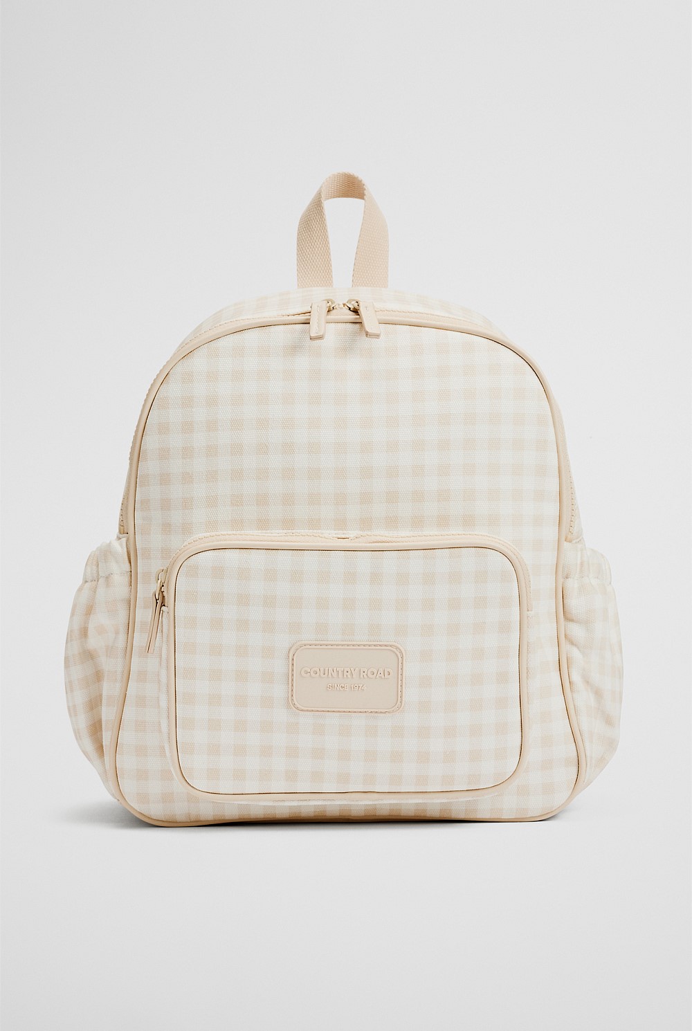 Gingham Backpack