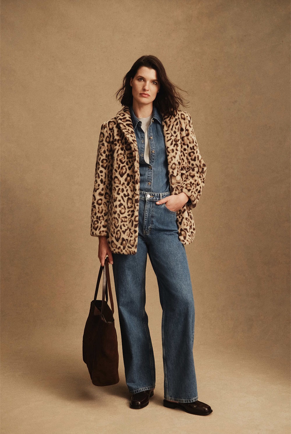 Soft Cheetah Print Animal Faux Fur Coat - Jackets & Coats