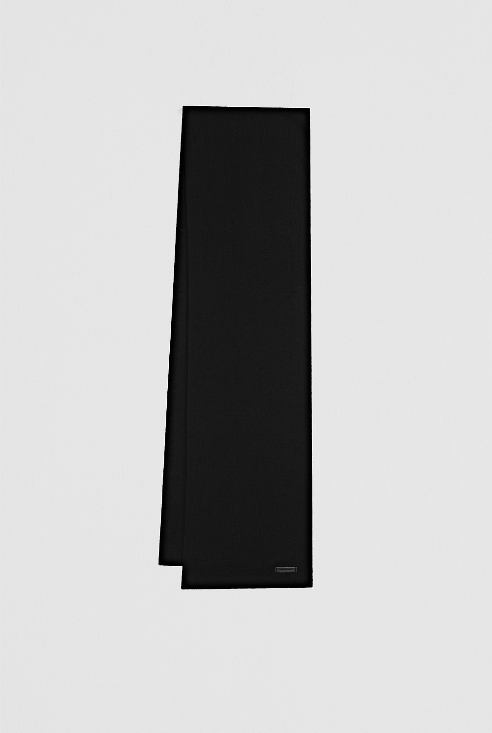 マフラー huberstore Main Road Scarf [Black] Black Merino Wool Scarf - Hats & Scarves | Country Road