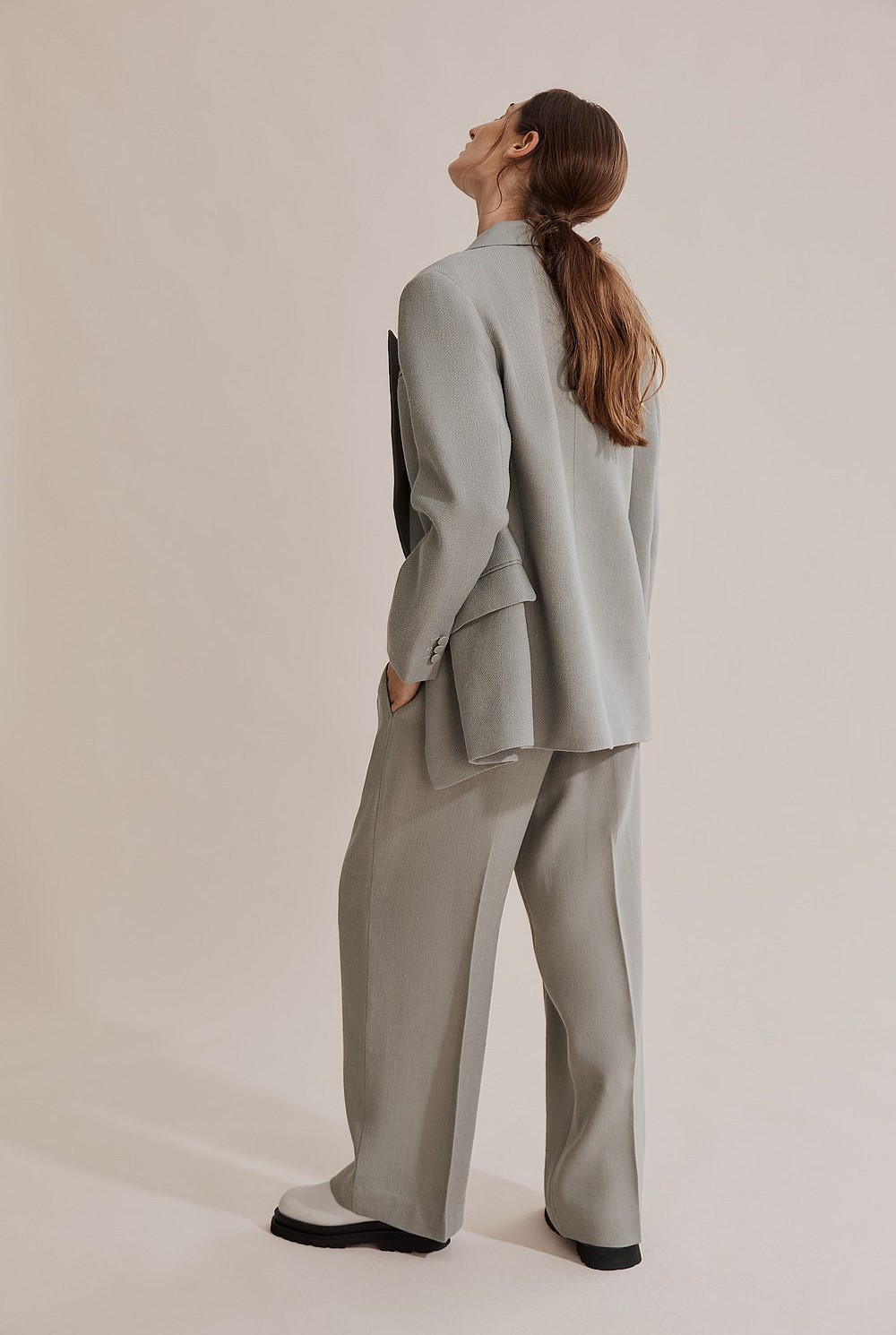 double standard clothing カーキグレー　フリーサイズ double standard clothing カーキグレー フリーサイズ