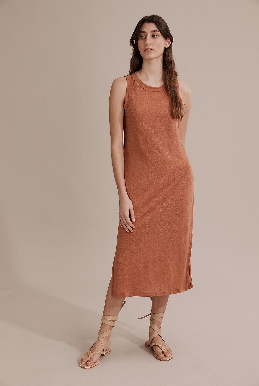 white halter dress knee length Remember This Halterneck Gathered Pleat Side Knee Length Dress White main image 0