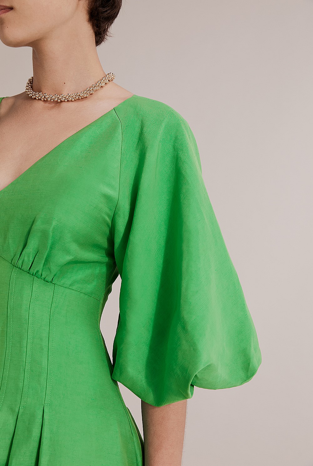 green knot dress Green Off The Shoulder Fringe Long Sleeve Knit Dress