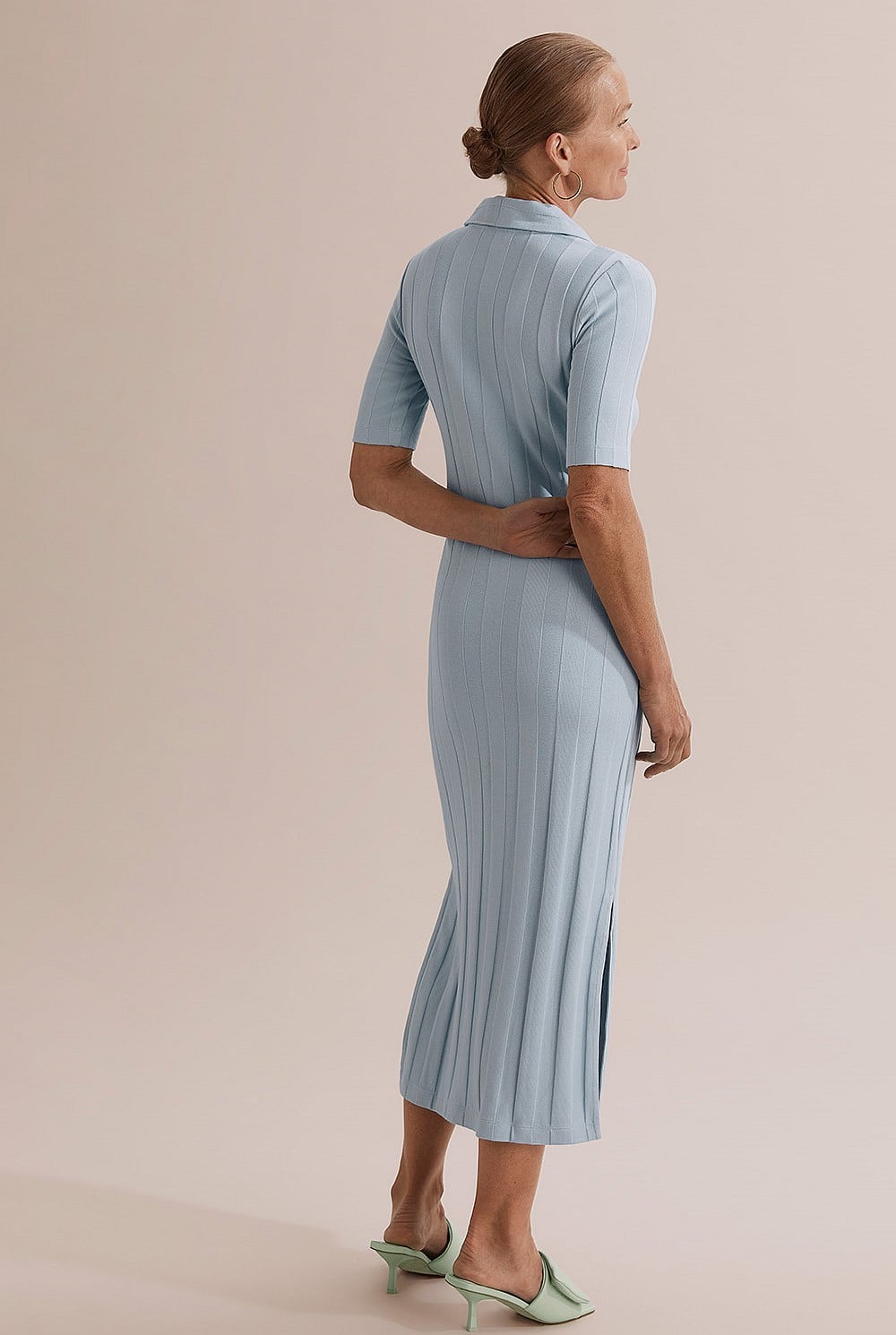white christmas dresses Miranda Flare cotton modal dress – sivakaindia
