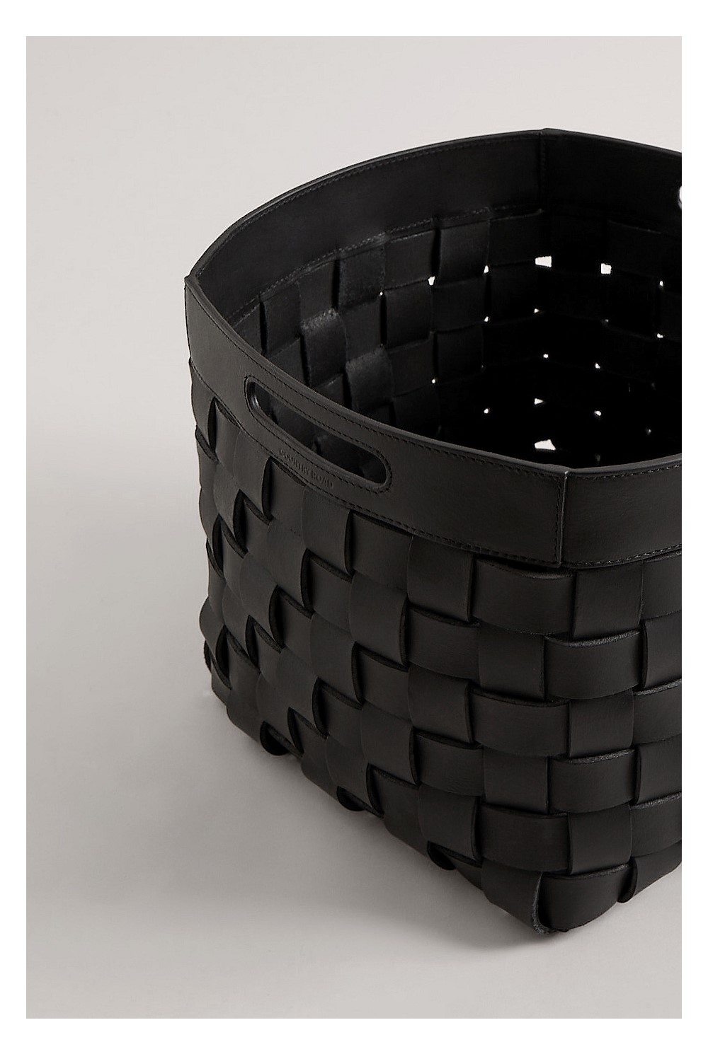 Charcoal Lowa Medium Square Storage Basket - Decorator