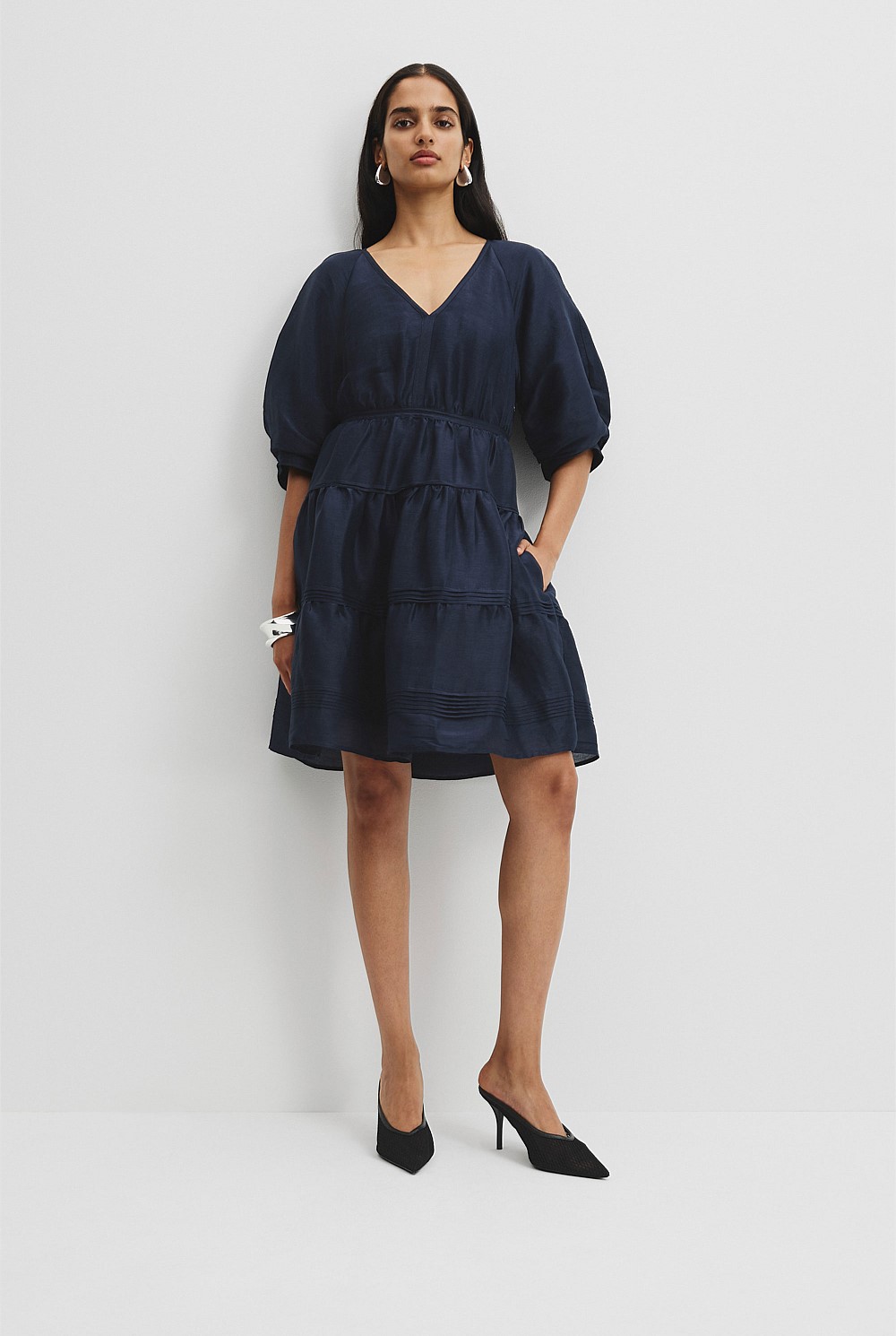 knee length dresses for ladies Rumored Darling Mini Dress Country Blossom