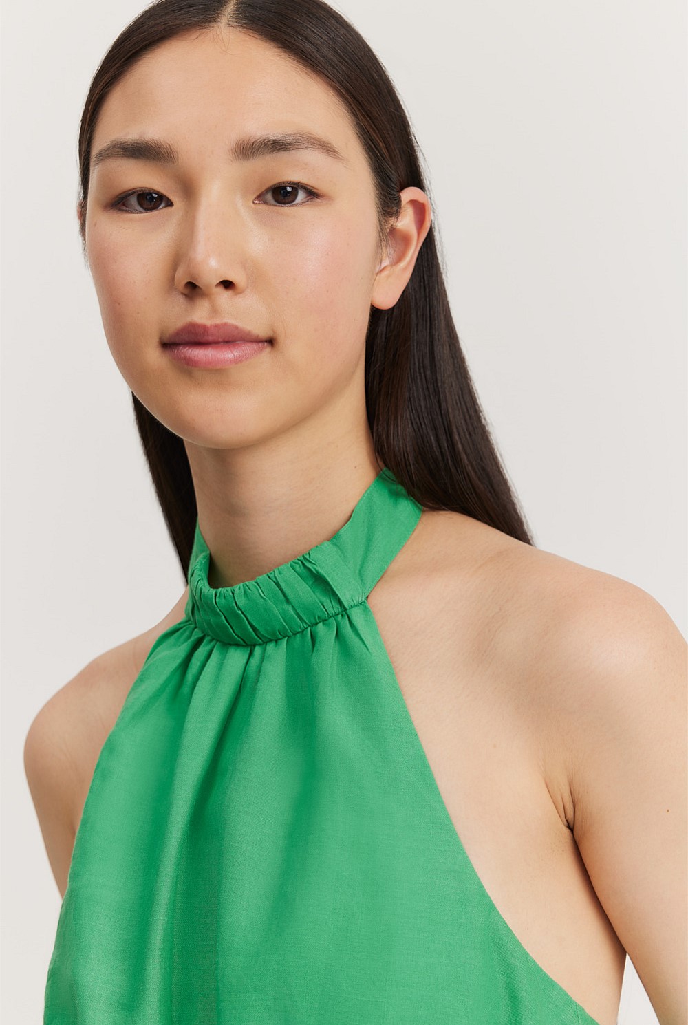 coast forest green dress Bridgette Forest Green Dress