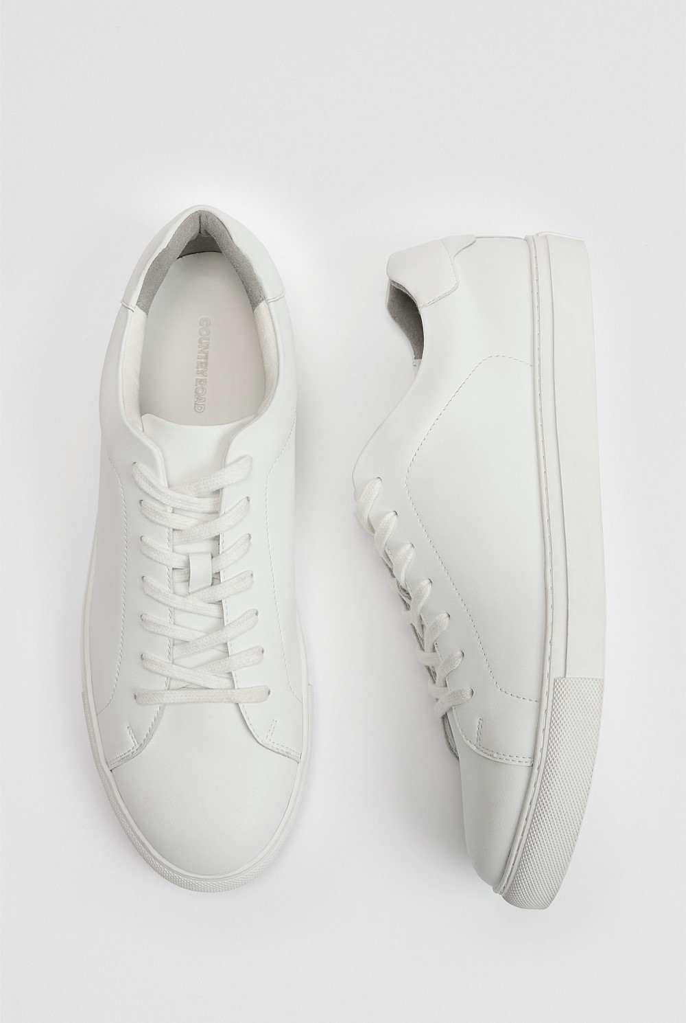 White Leather Sneaker Casual Shoes Country Road