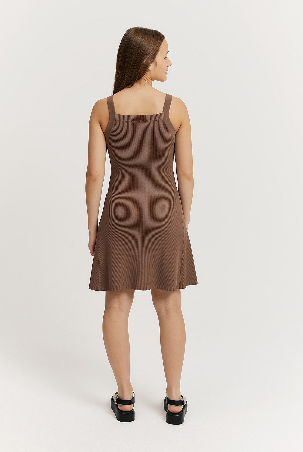 Teen Rib Knit Tank Dress - Dresses | Country Road