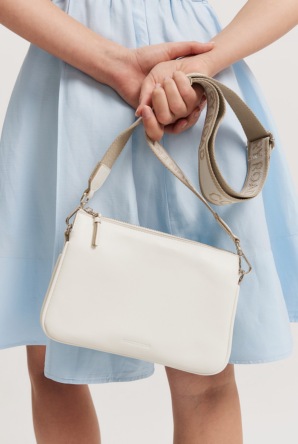 White Tri Crossbody Bag - Bags | Country Road White Tri Crossbody Bag - Bags | Country Road