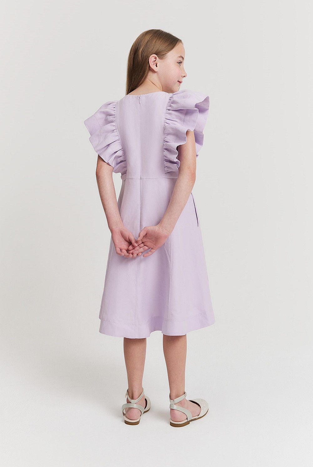 knee length dresses for ladies Women's Enchanted to Meet You Dress, Purple main image 0