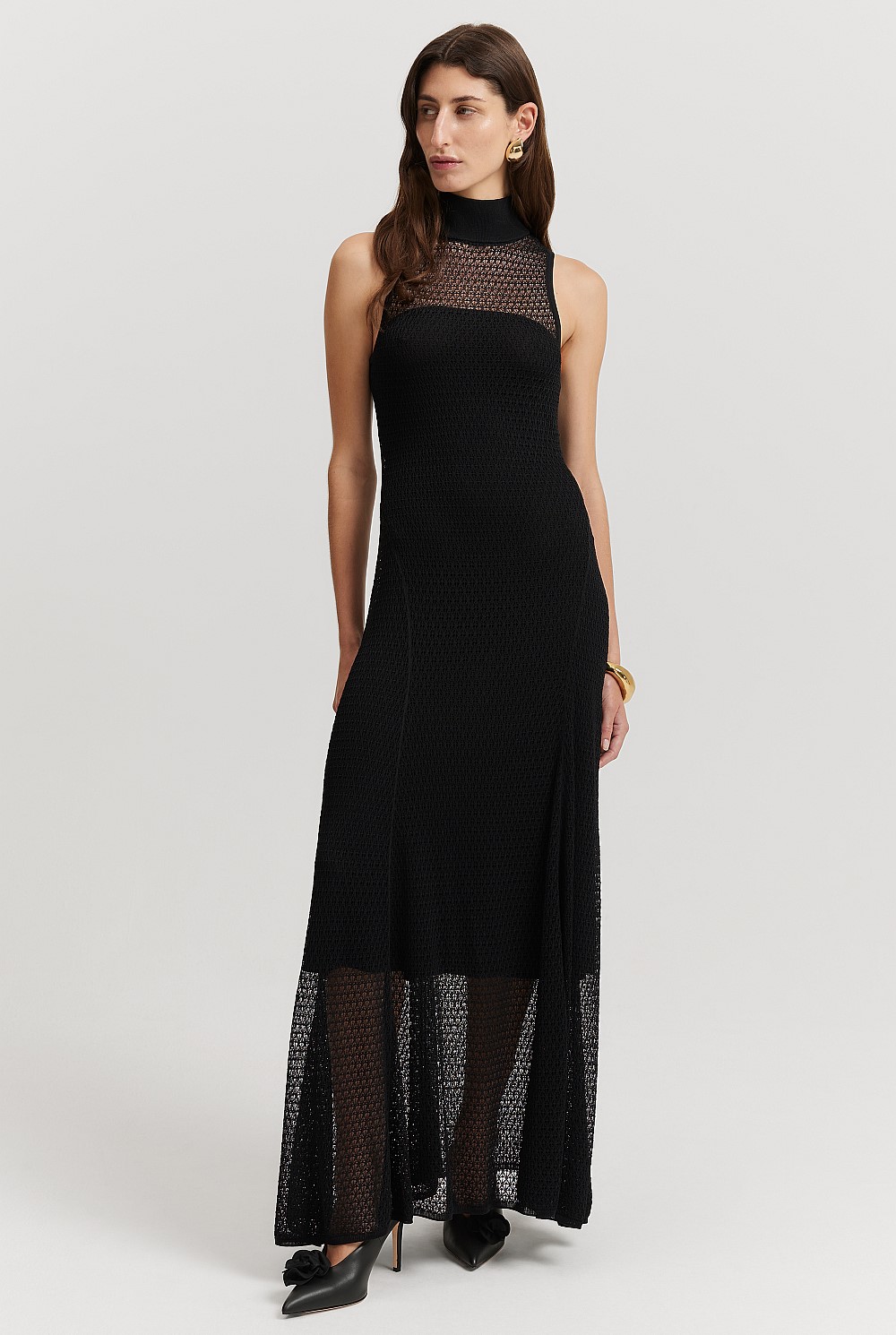 lace long sleeve mermaid prom dresses Long Sleeve Black Lace Mermaid Prom Dresses See Through Trumpet Formal Dress APD3366