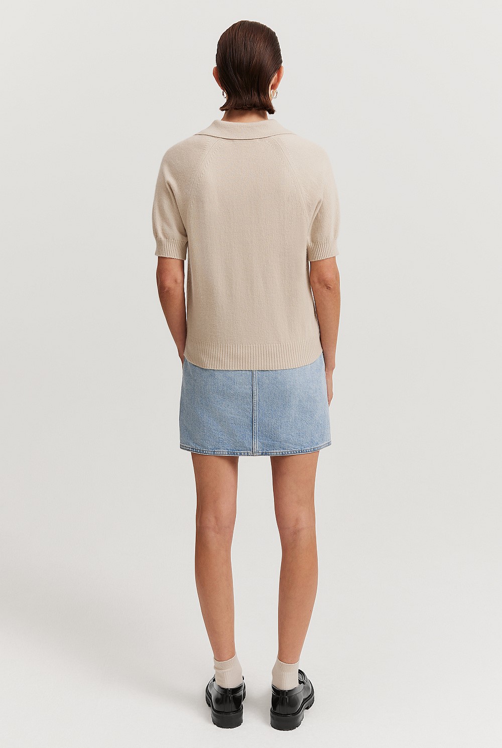 トップス OVY DAYDREAM Organic Cotton Pile Polo Perbai Men's Casual Crochet Hollow Out Short Sleeve Knit Polo