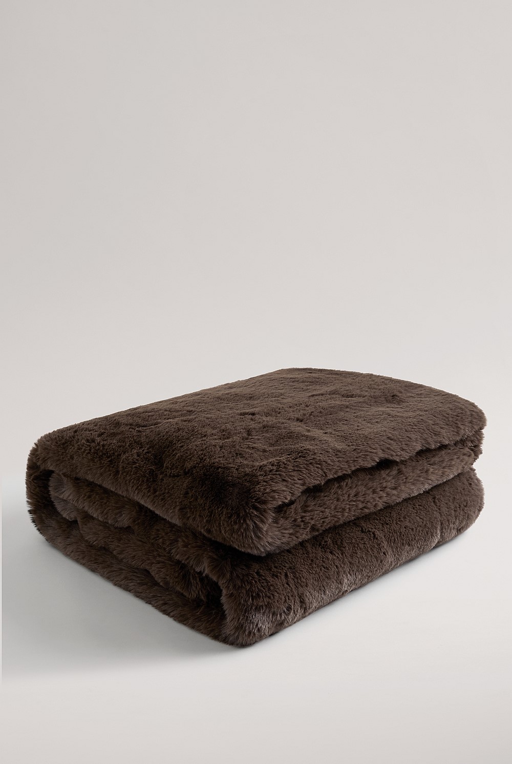 Hola Fiesta 2 Fluffy Throw Pillow Cover Covered by White and top Brown Long Hola Fiesta 2 Fluffy Throw Pillow Cover Covered by White and top