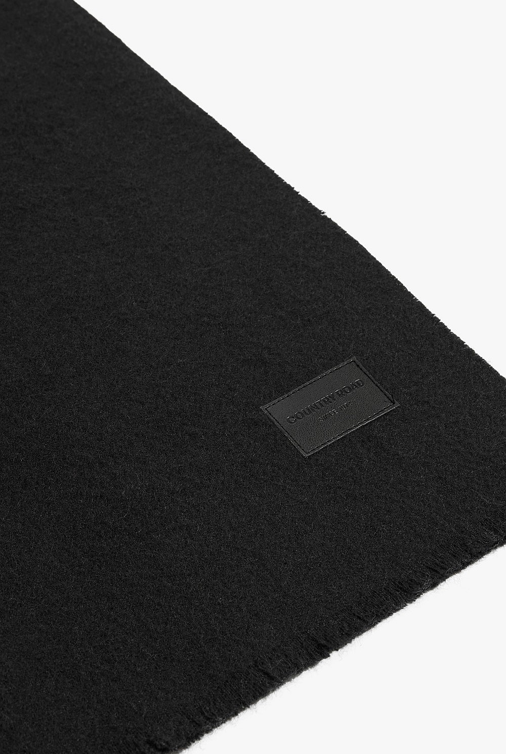 Black Woven CR Scarf - Hats, Scarves & Gloves | Country Road