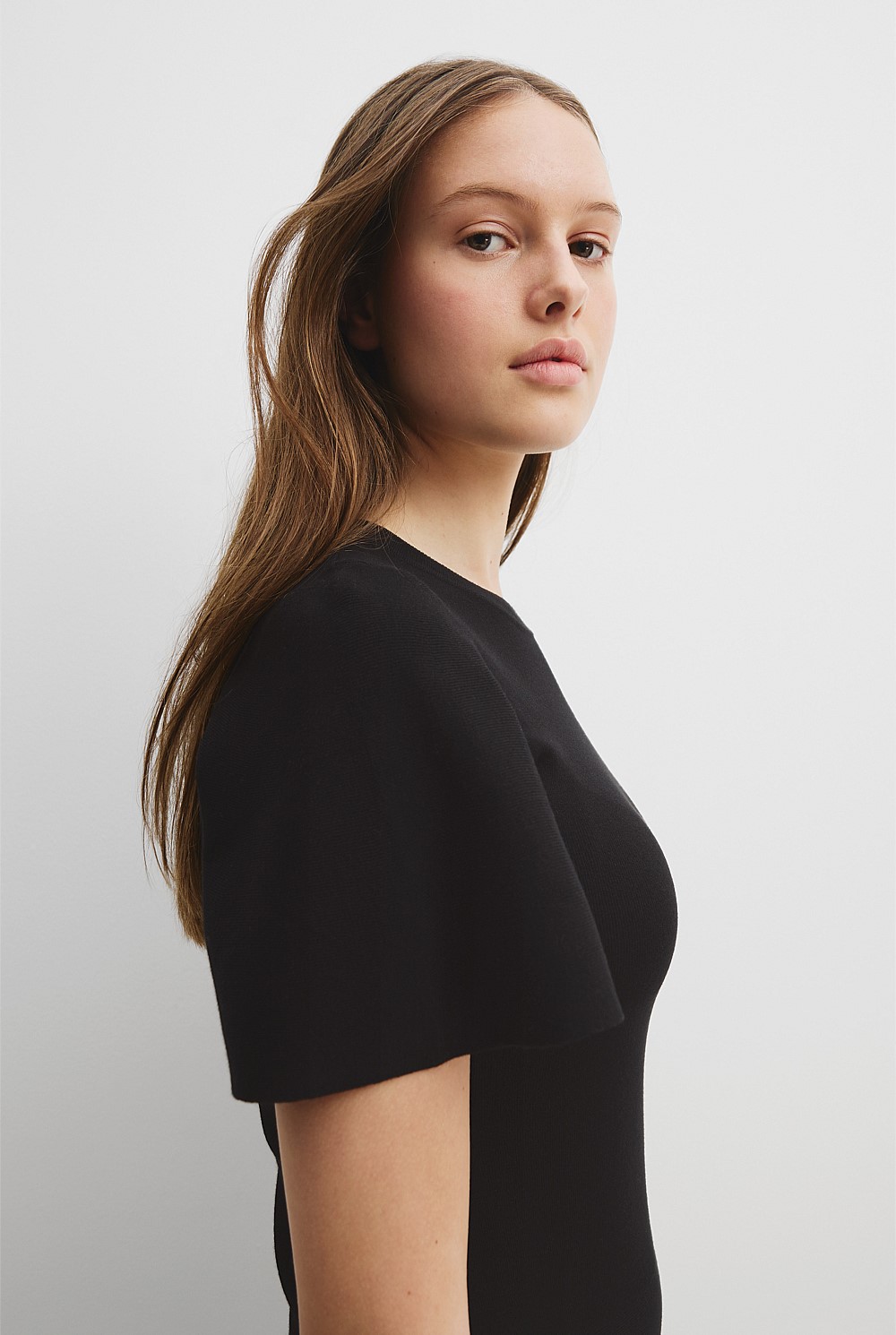 Teen Drop Waist Knit Dress - Dresses | Country Road Teen Drop Waist Knit Dress - Dresses | Country Road