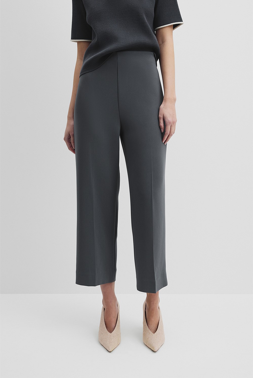 Mineral Soft Tailored Culotte - Pants | Country Road