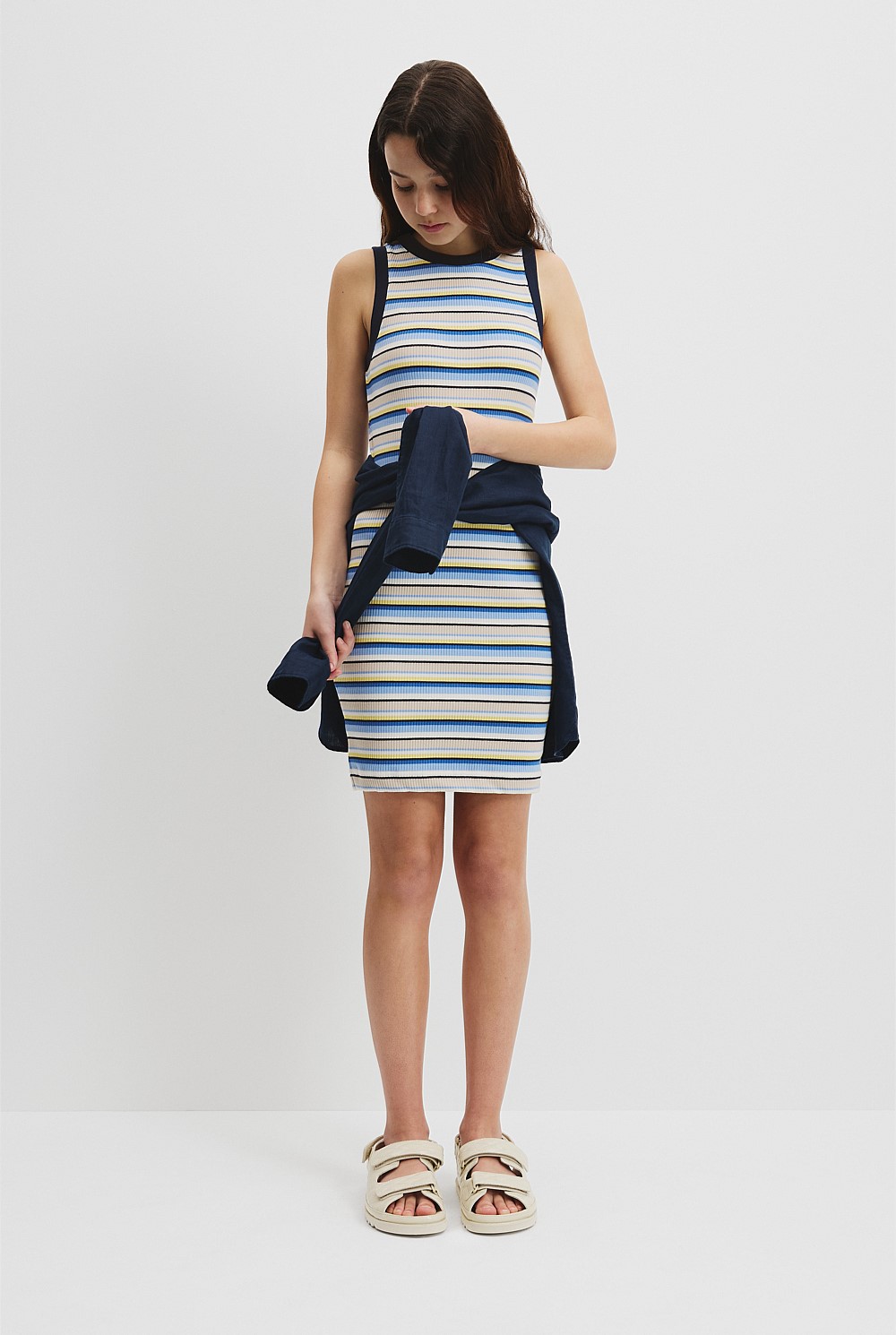 Teen Fitted Tank Dress - Dresses | Country Road