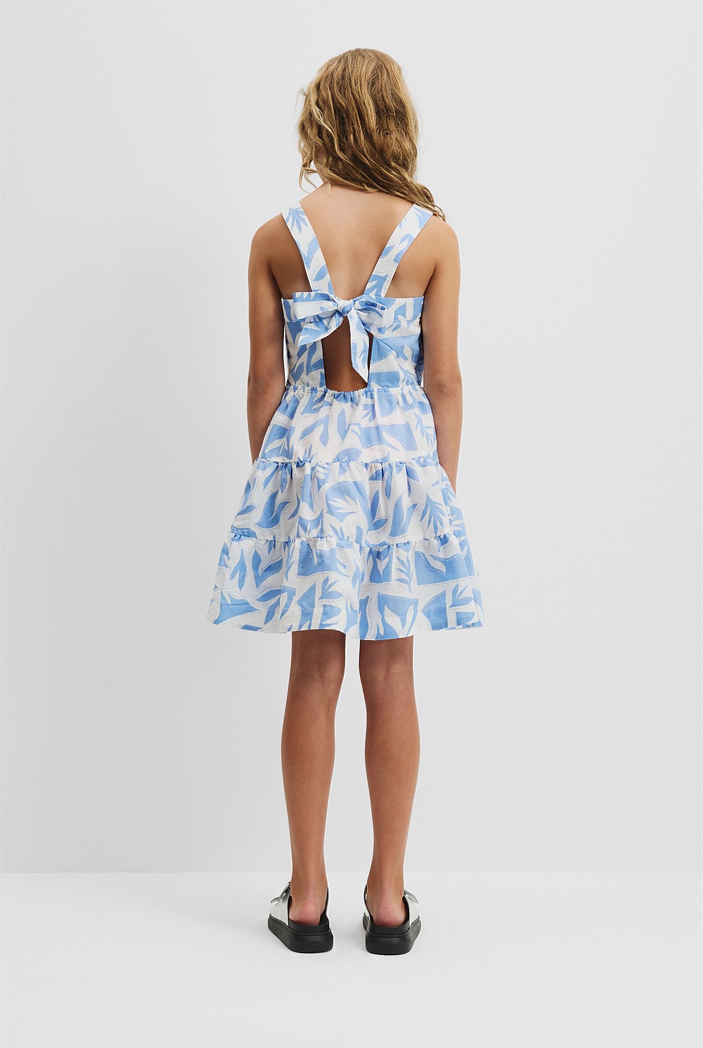 knee length dresses for ladies Teen Levi Mini Dress Indigo Denim, 10Y at Rylee + Cru
